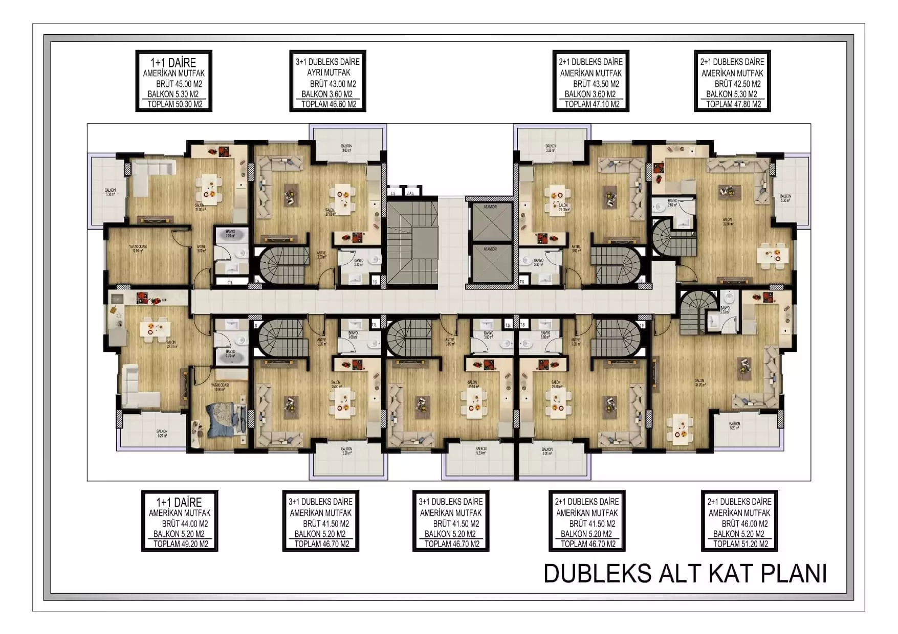 Flat 49m² in Turkey, Oba. Priced at 165000€ rent photo-8
