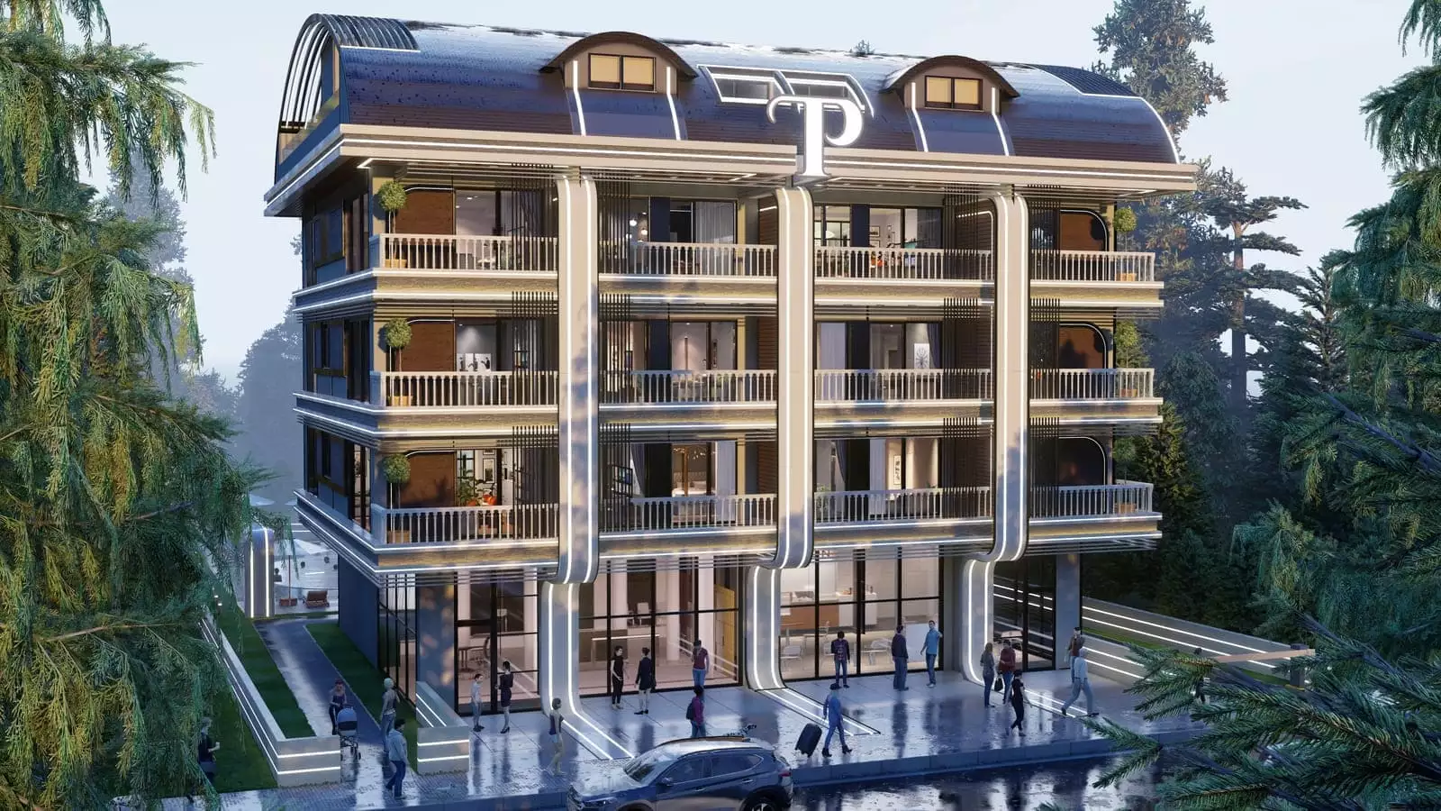 Flat 43m² in Turkey, Oba. Priced at 163000€ rent photo-3