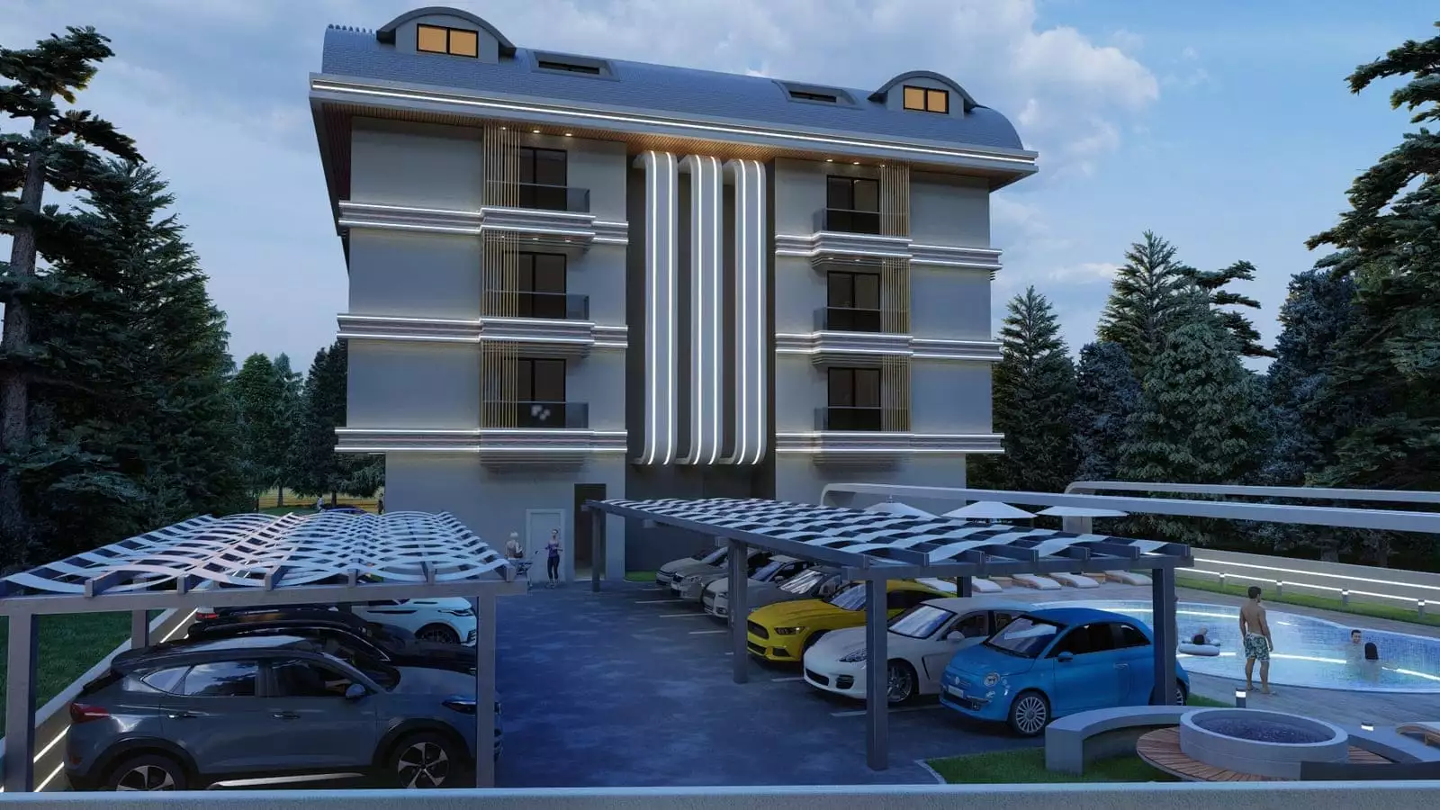 Flat 43m² in Turkey, Oba. Priced at 163000€ rent photo-9