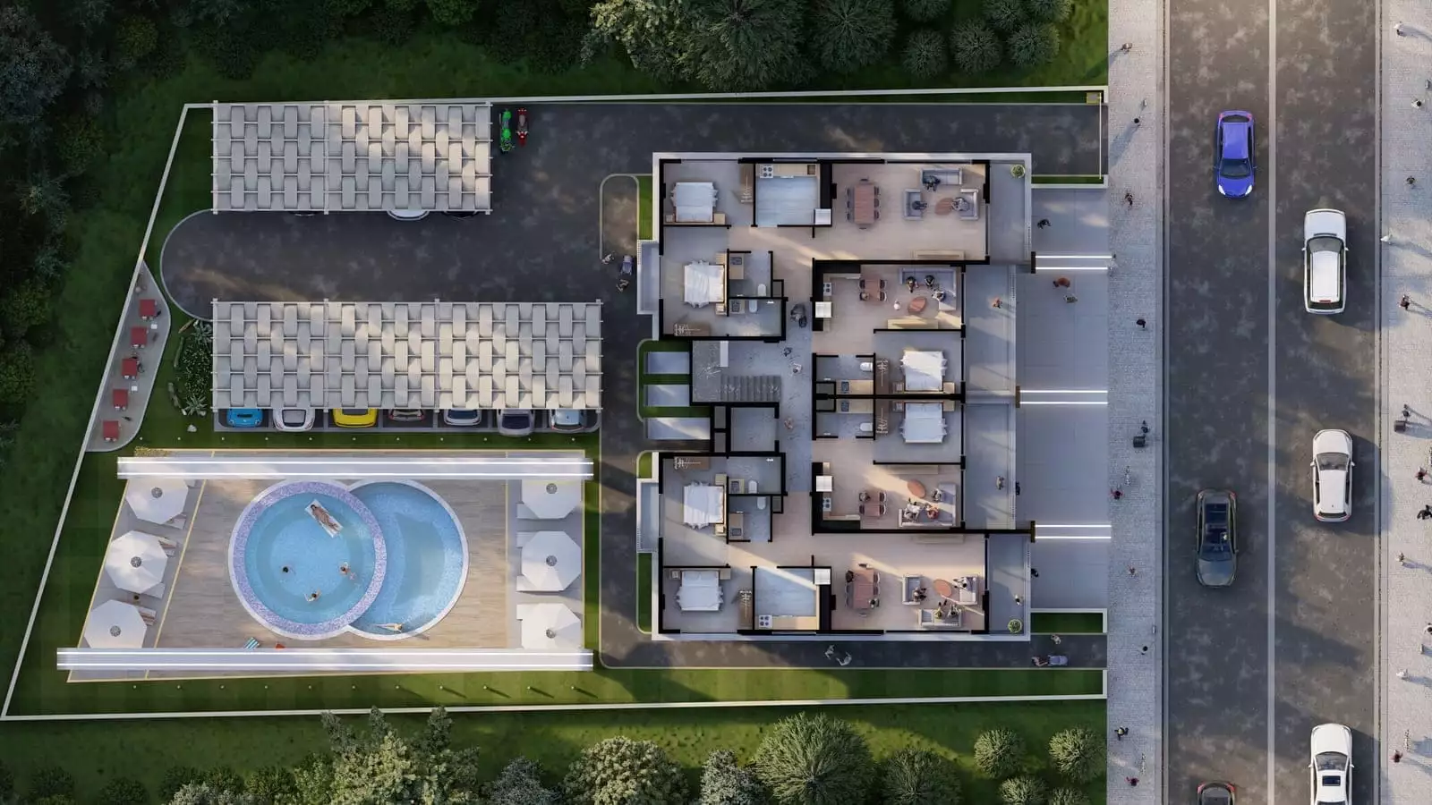 Flat 43m² in Turkey, Oba. Priced at 163000€ rent photo-13