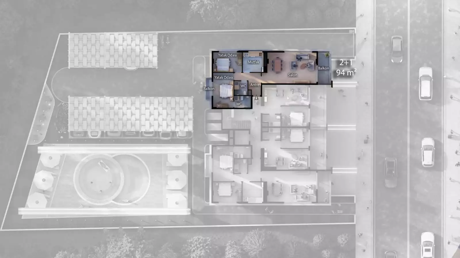 Flat 43m² in Turkey, Oba. Priced at 163000€ rent photo-18