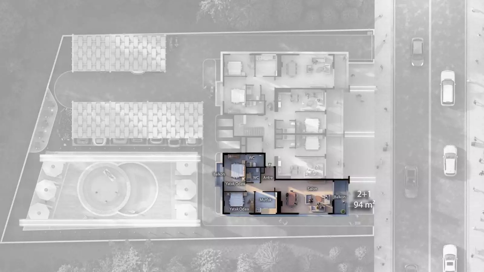 Flat 43m² in Turkey, Oba. Priced at 163000€ rent photo-21