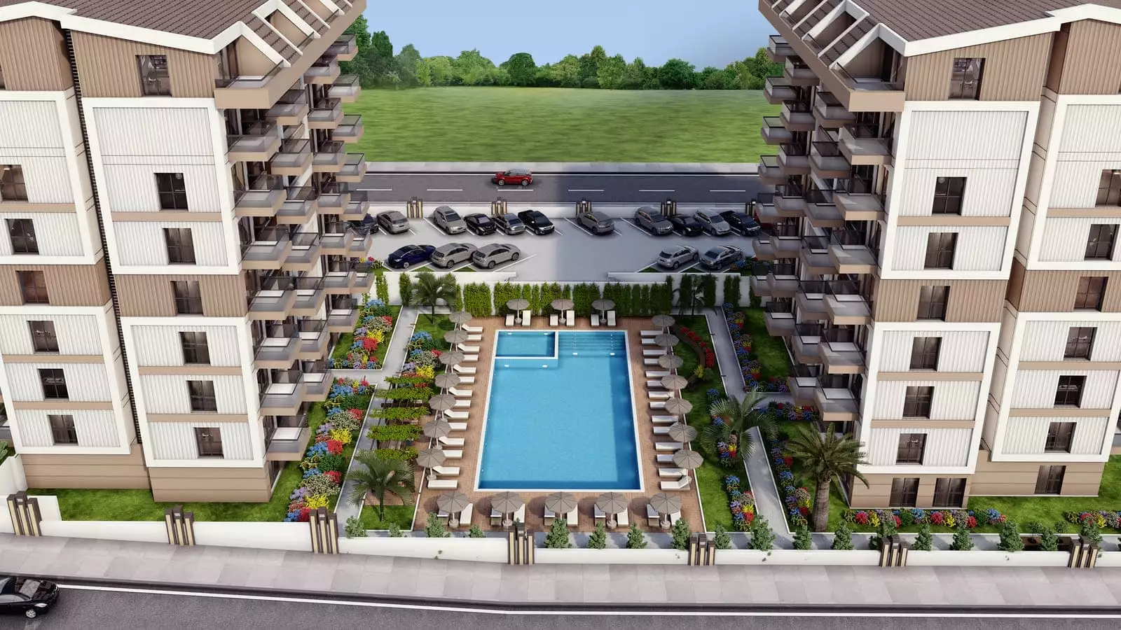 Flat 53m² in Turkey, Gazipasа. Priced at 105000€ rent photo-3