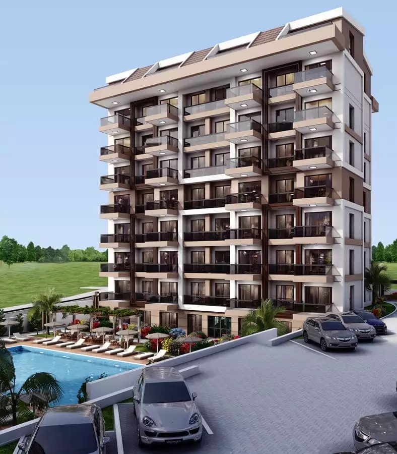 Flat 53m² in Turkey, Gazipasа. Priced at 105000€ rent photo-4