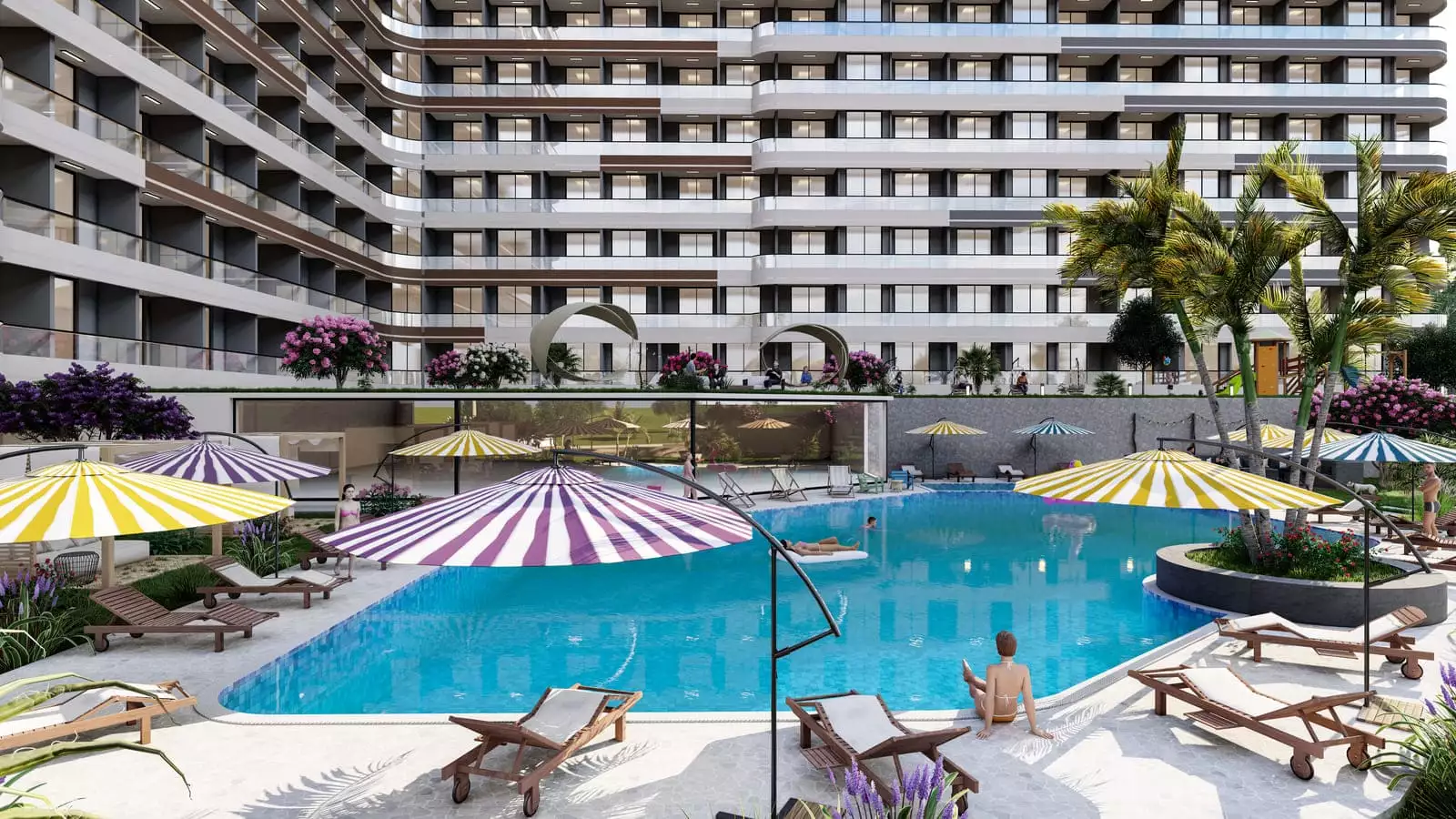 Flat 62m² in Turkey, Mersin. Priced at 58000€ rent photo-5