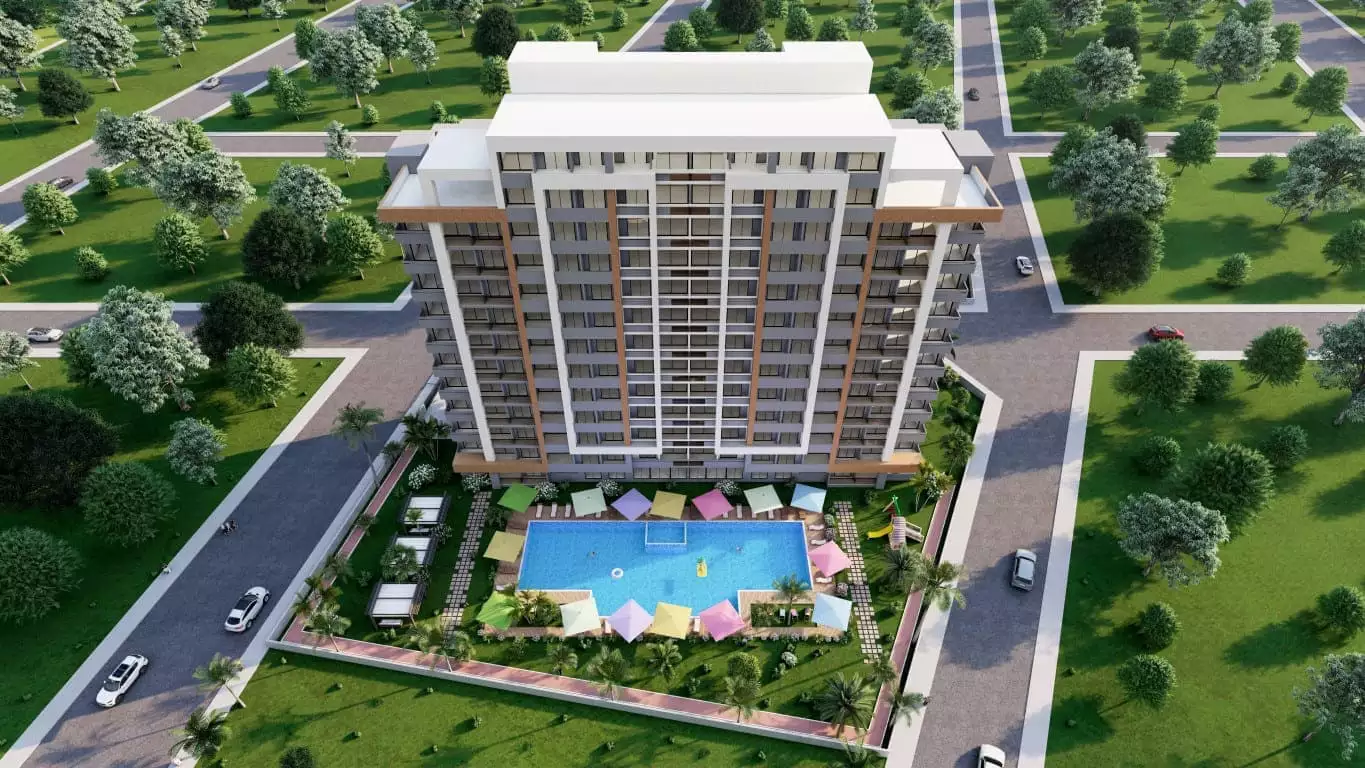 Flat 47m² in Turkey, Mersin. Priced at 61000€ rent photo-4