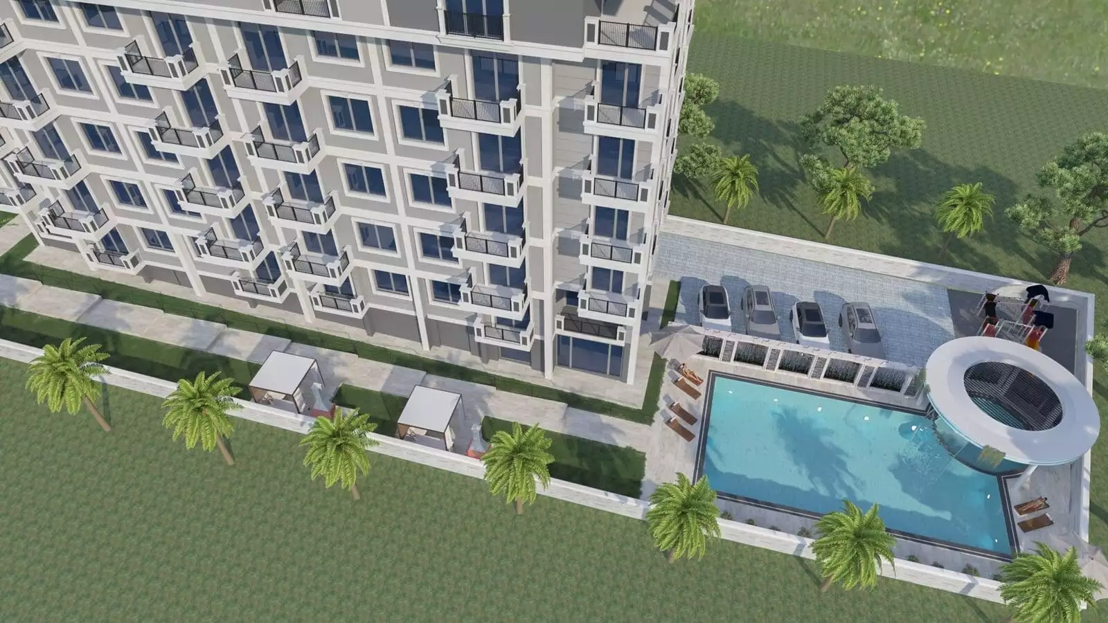 Flat 35m² in Turkey, Gazipasа. Priced at 110000€ rent photo-5