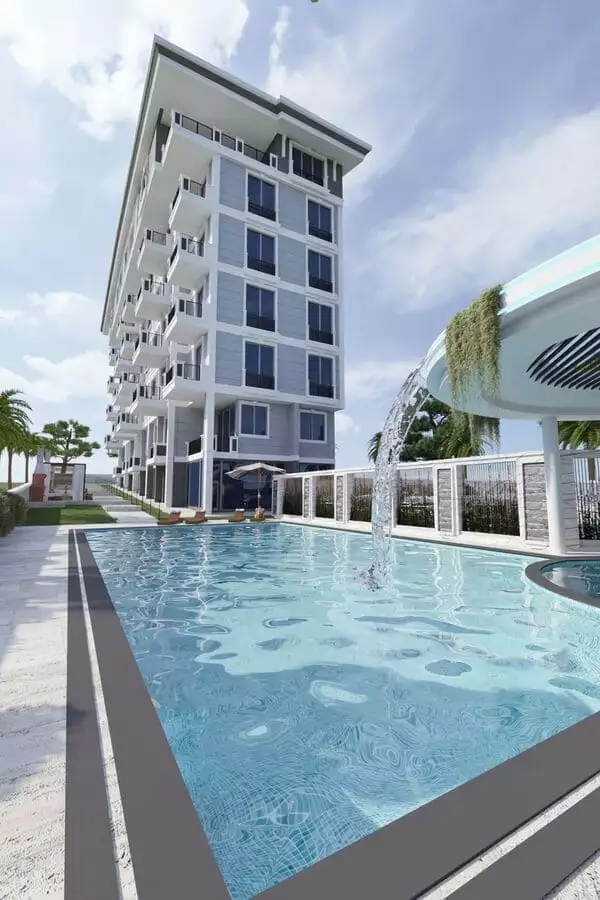 Flat 35m² in Turkey, Gazipasа. Priced at 110000€ rent photo-13