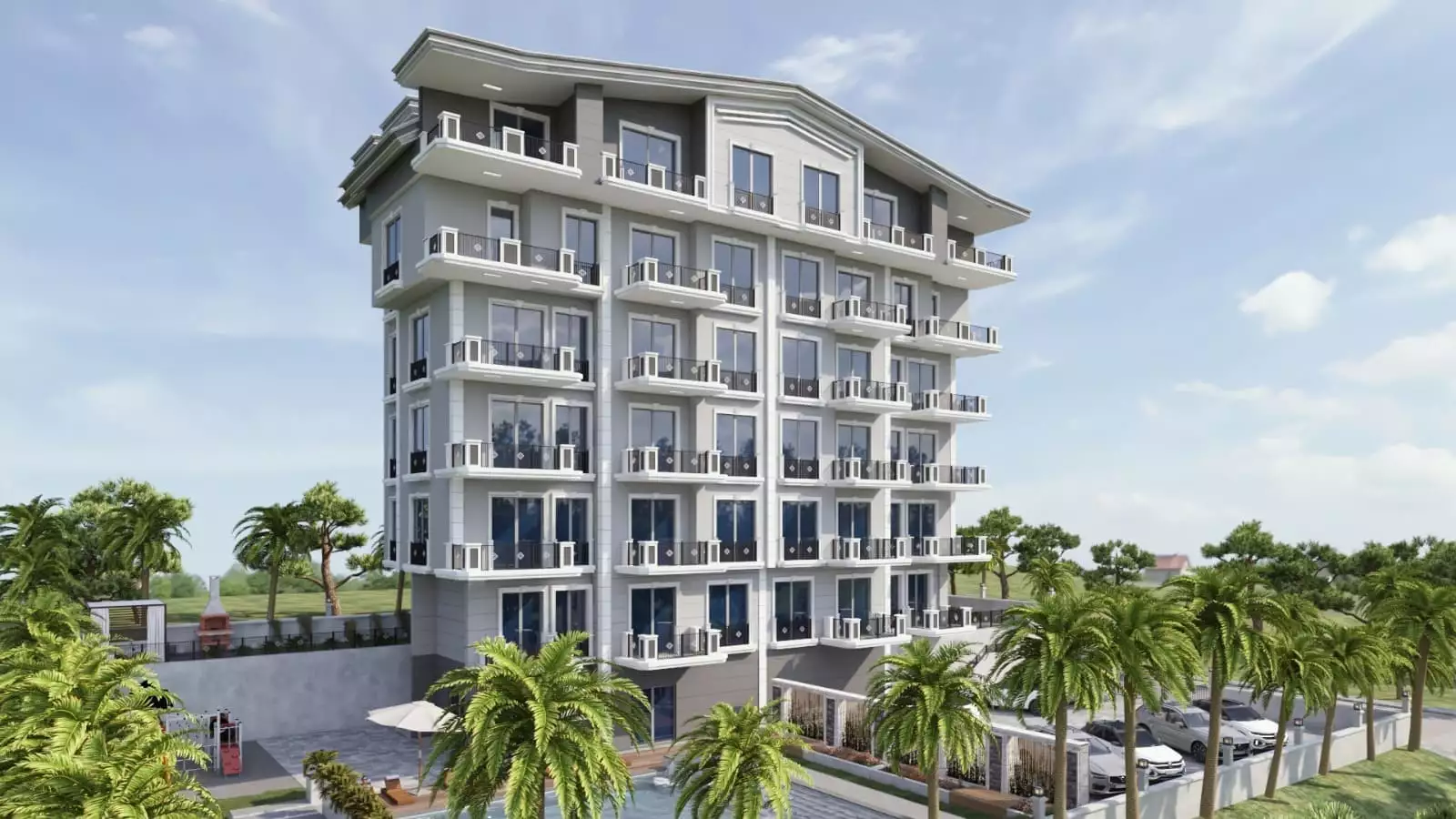 Flat 42m² in Turkey, Gazipasа. Priced at 108000€ rent photo-2