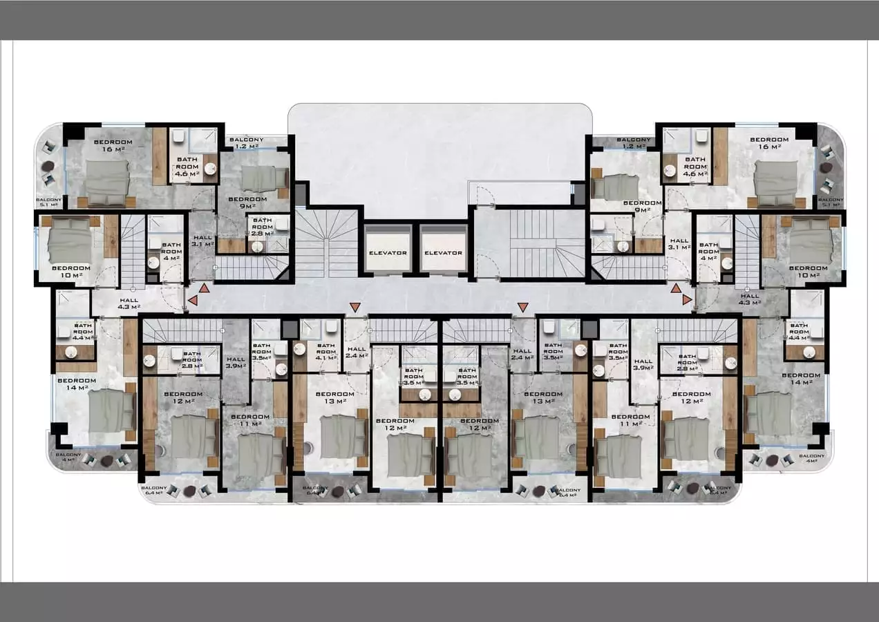 Flat 50m² in Turkey, Gazipasа. Priced at 103000€ rent photo-15