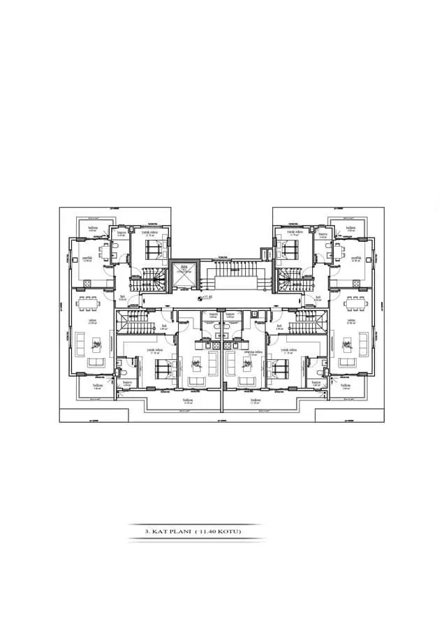 Flat 50m² in Turkey, Konakli. Priced at 95000€ rent photo-29