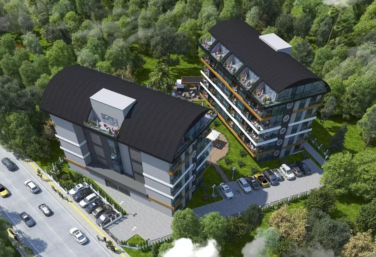 Flat 57m² in Turkey, Oba. Priced at 299000€ rent photo-4