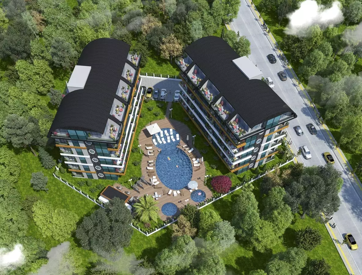 Flat 57m² in Turkey, Oba. Priced at 299000€ rent photo-5