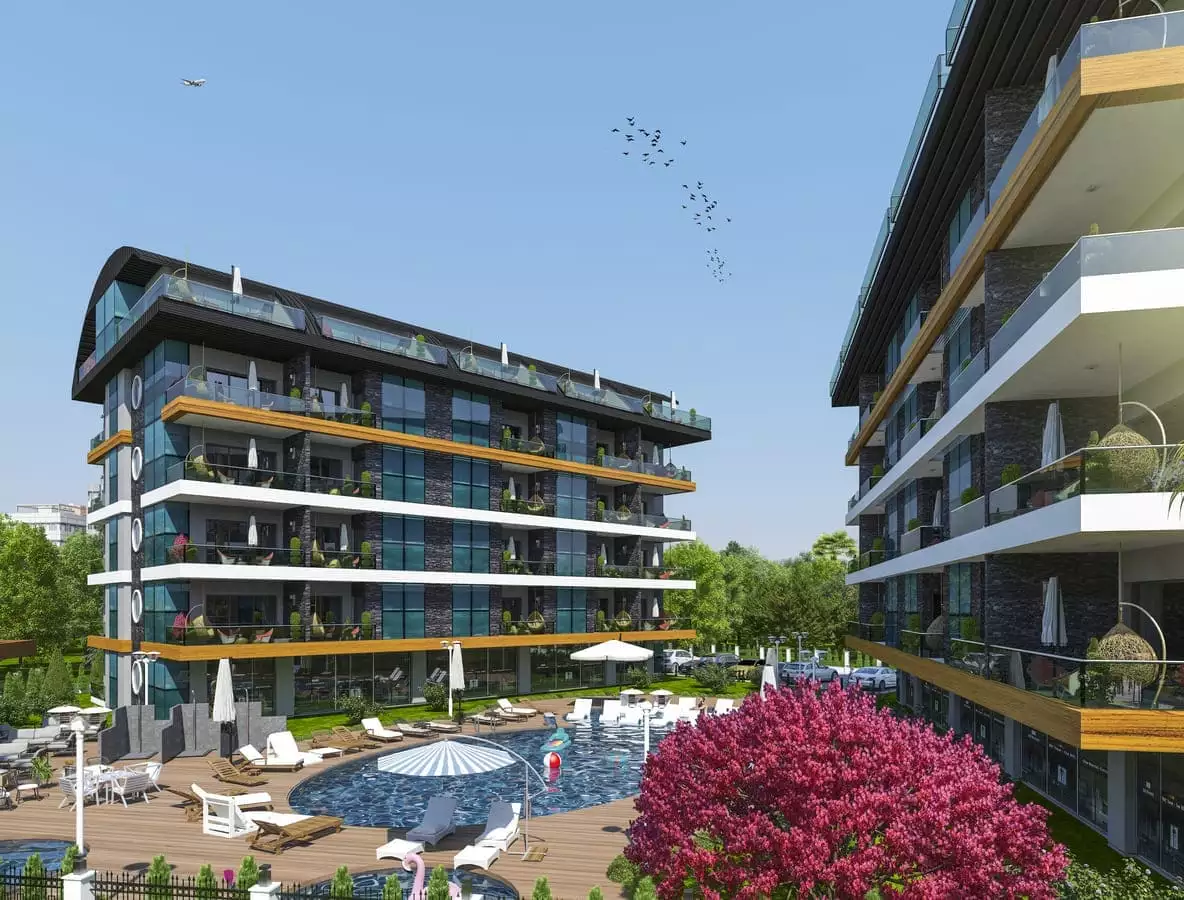 Flat 57m² in Turkey, Oba. Priced at 299000€ rent photo-8