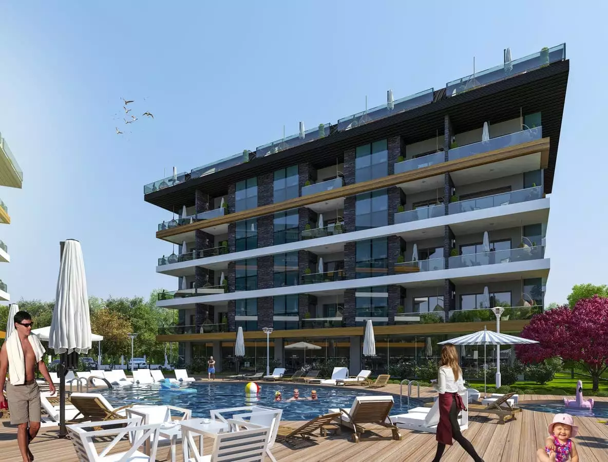 Flat 57m² in Turkey, Oba. Priced at 299000€ rent photo-9