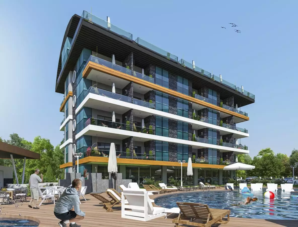 Flat 57m² in Turkey, Oba. Priced at 299000€ rent photo-10