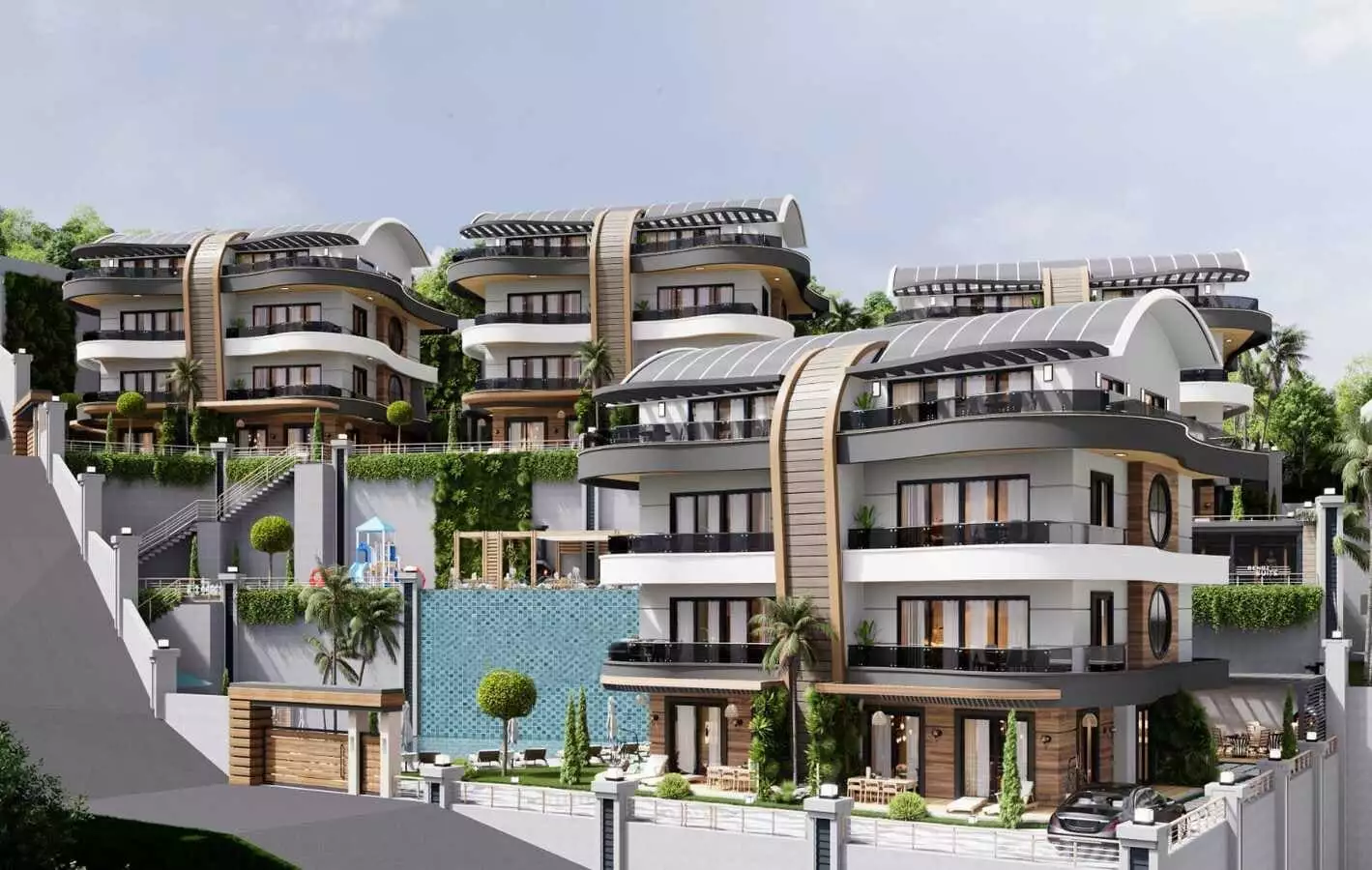 Townhouse 137m² in Turkey, Alania. Priced at 625000€ rent photo-2
