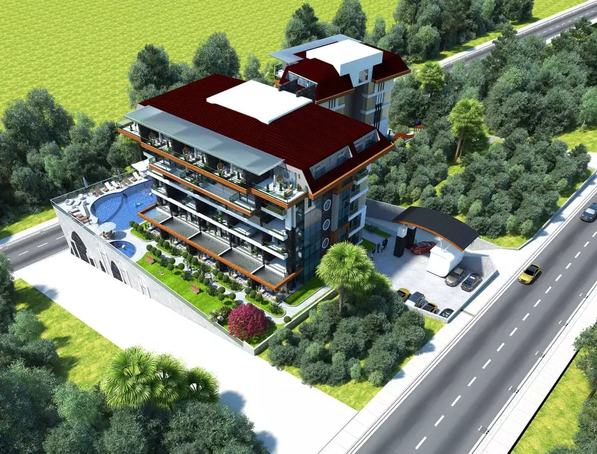 Flat 64m² in Turkey, Kestel. Priced at 280000€ rent photo-10