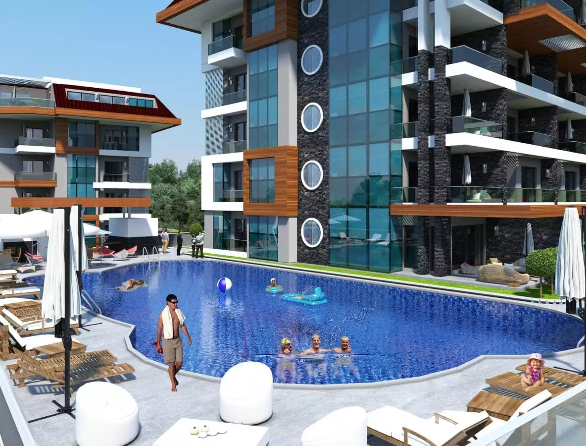 Flat 64m² in Turkey, Kestel. Priced at 280000€ rent photo-14