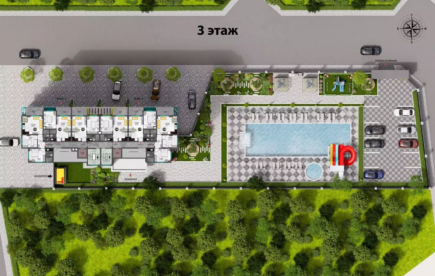 Flat 42m² in Turkey, Konakli. Priced at 110000€ rent photo-20