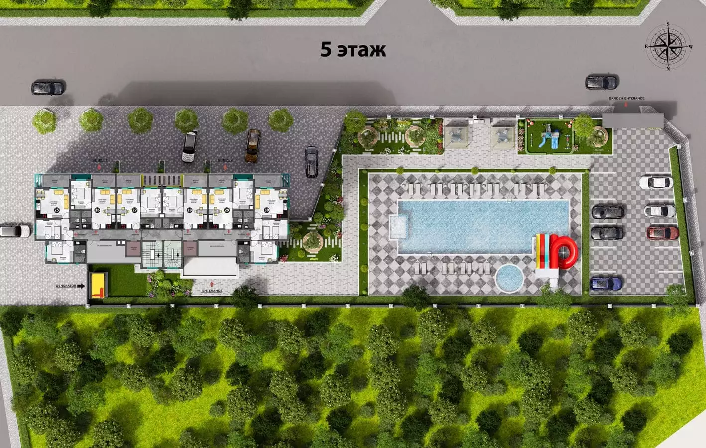 Flat 42m² in Turkey, Konakli. Priced at 110000€ rent photo-22