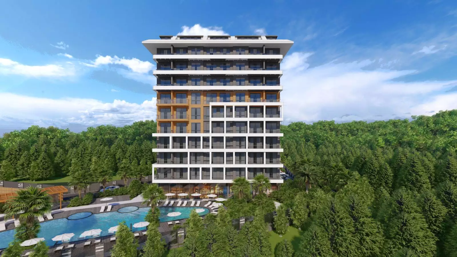 Flat 48m² in Turkey, Tosmur. Priced at 160500€ rent photo-2