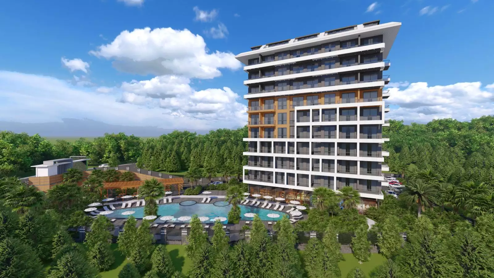 Flat 48m² in Turkey, Tosmur. Priced at 160500€ rent photo-3
