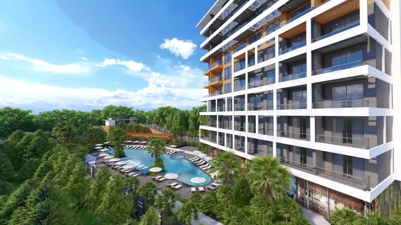 Flat 48m² in Turkey, Tosmur. Priced at 160500€ rent photo-5