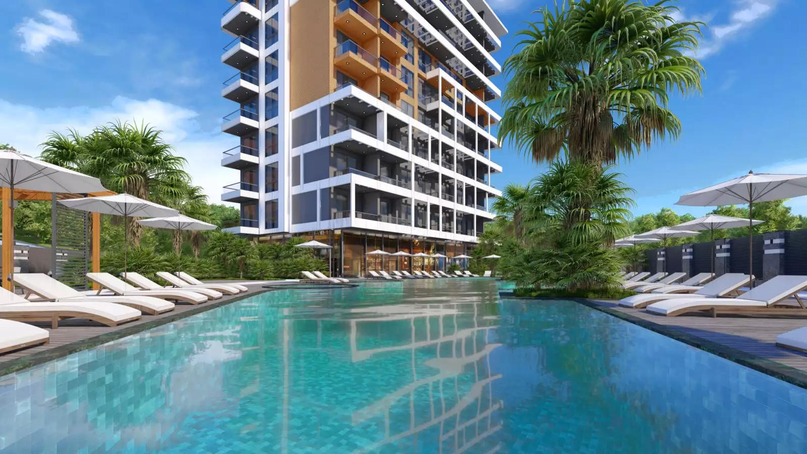 Flat 48m² in Turkey, Tosmur. Priced at 160500€ rent photo-6