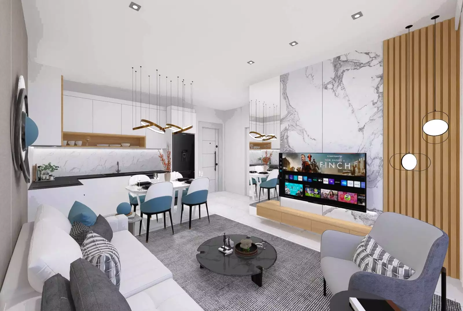 Flat 48m² in Turkey, Tosmur. Priced at 160500€ rent photo-24