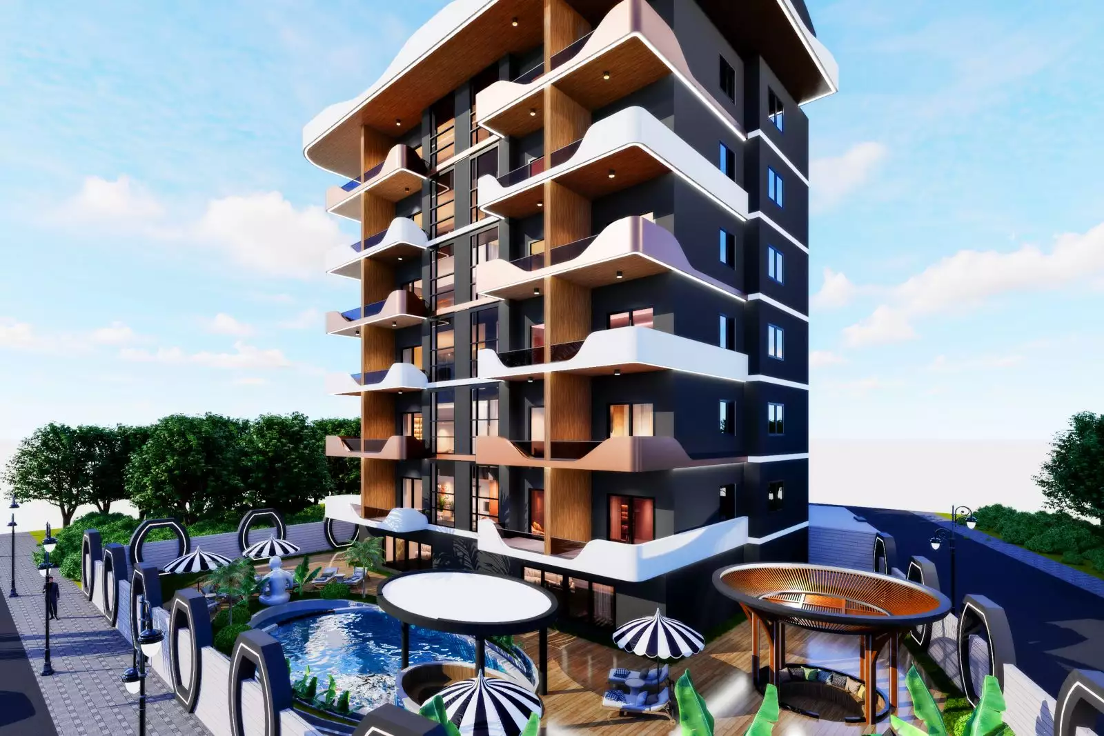 Flat 55m² in Turkey, Mahmutlar. Priced at 85000€ rent photo-3