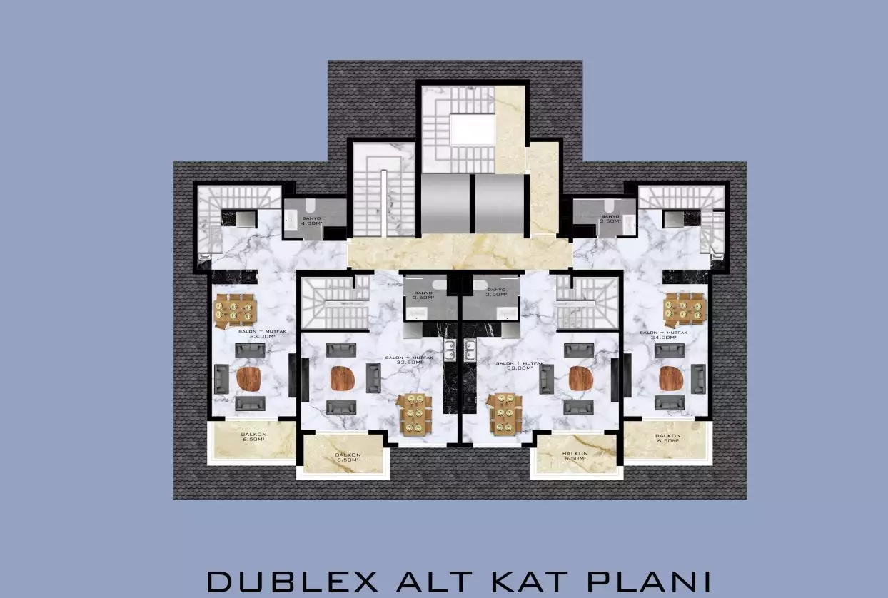 Flat 55m² in Turkey, Mahmutlar. Priced at 85000€ rent photo-17
