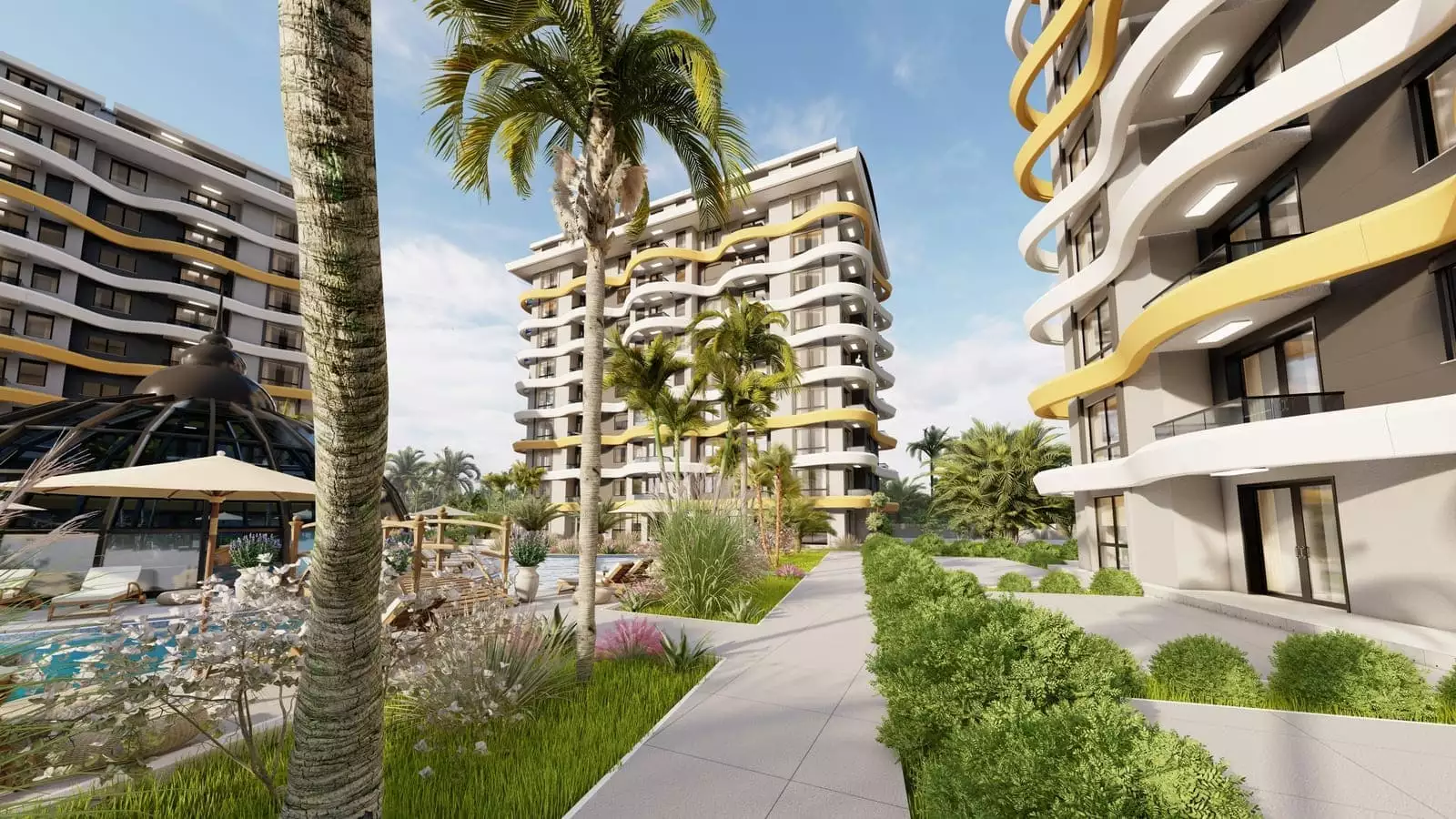 Flat 45m² in Turkey, Alania. Priced at 94000€ rent photo-11