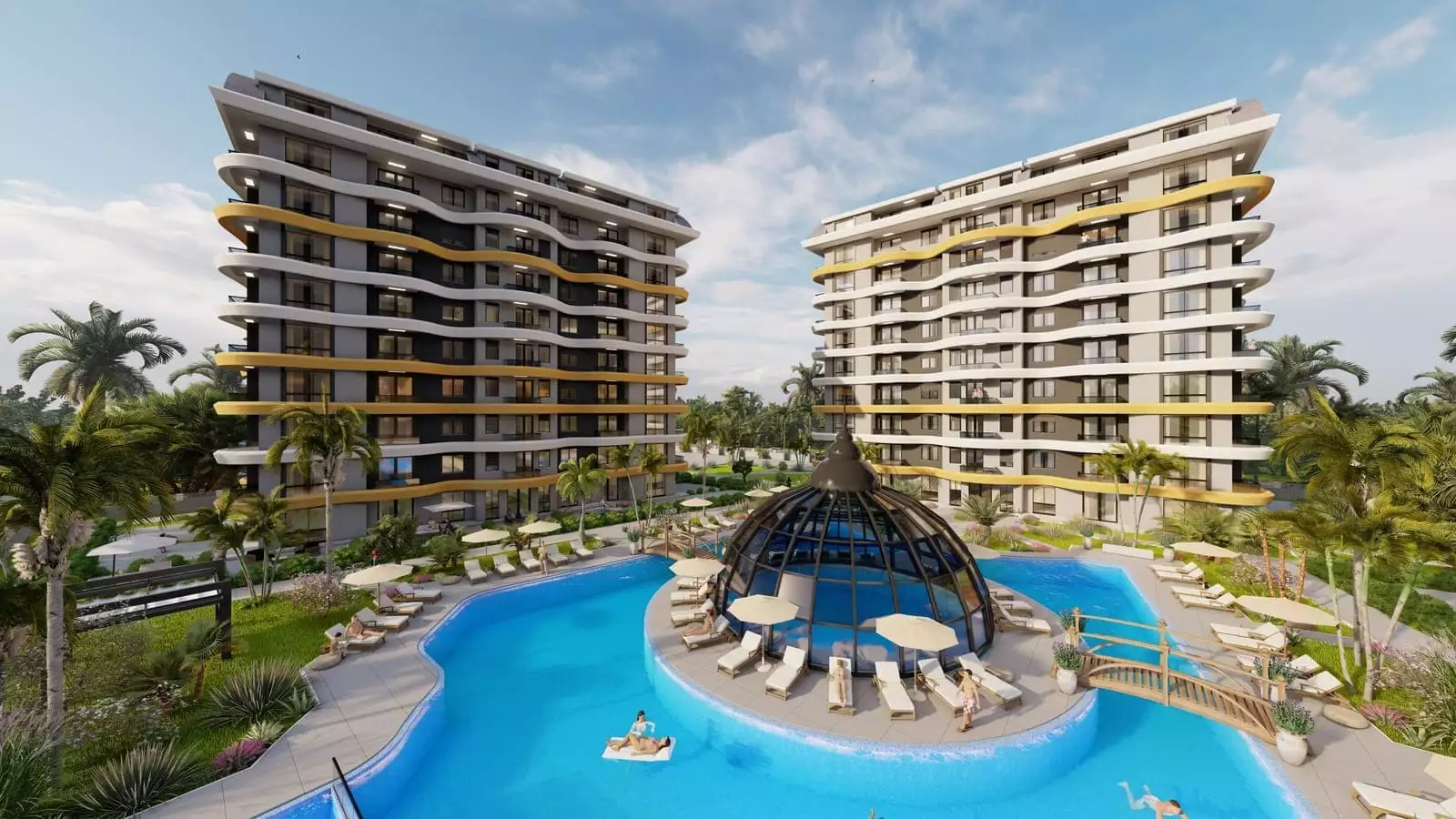 Flat 45m² in Turkey, Alania. Priced at 94000€ rent photo-13