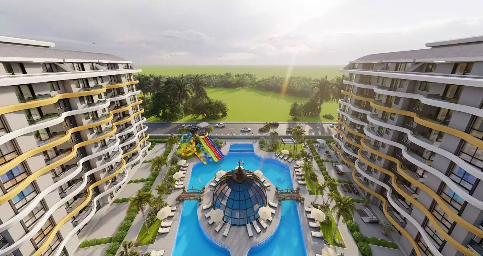 Flat 45m² in Turkey, Alania. Priced at 94000€ rent photo-14