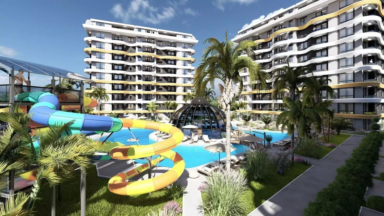 Flat 45m² in Turkey, Alania. Priced at 94000€ rent photo-17