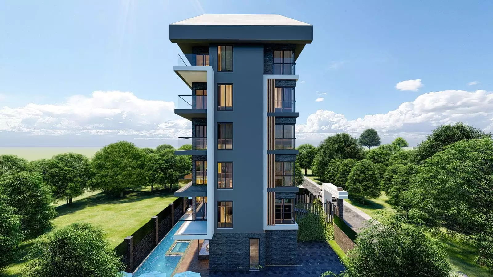 Flat 52m² in Turkey, Kargicak. Priced at 130000€ rent photo-5