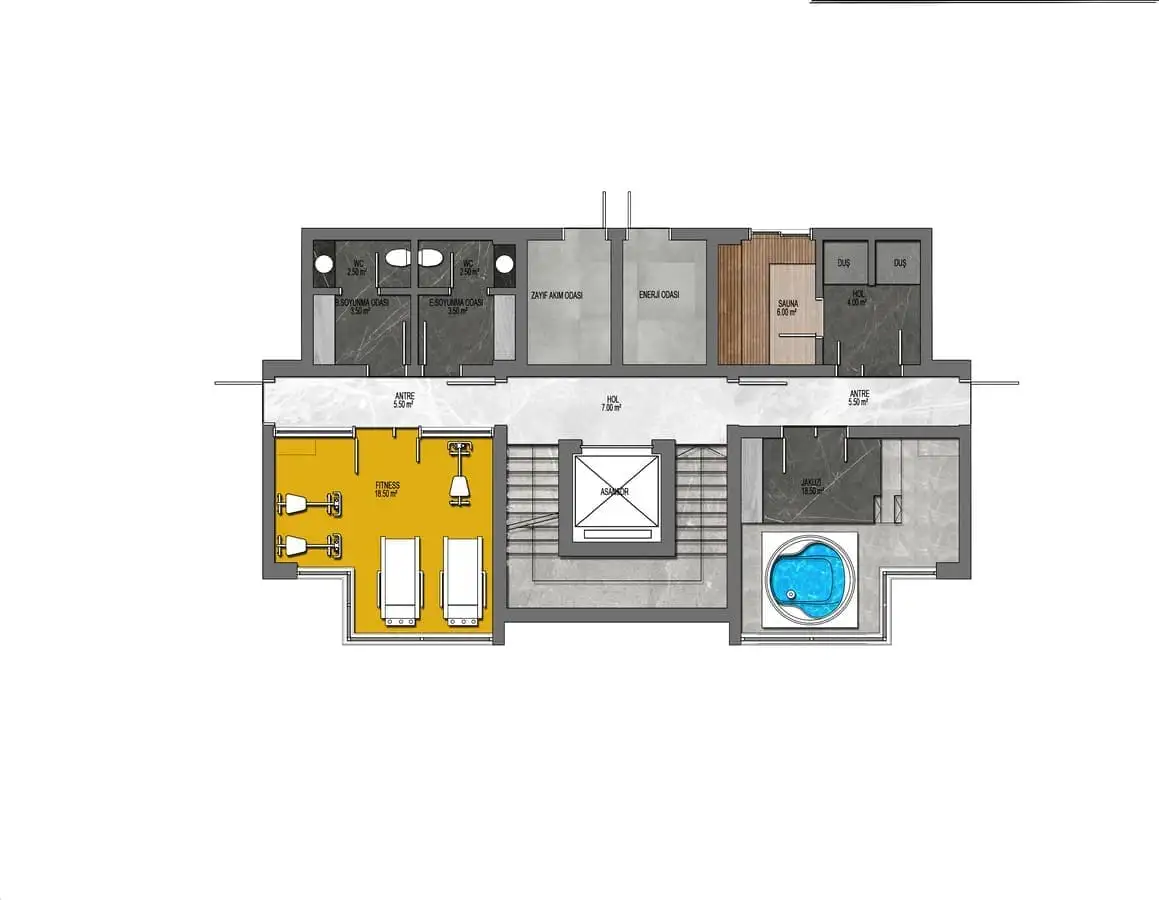 Flat 52m² in Turkey, Kargicak. Priced at 130000€ rent photo-26