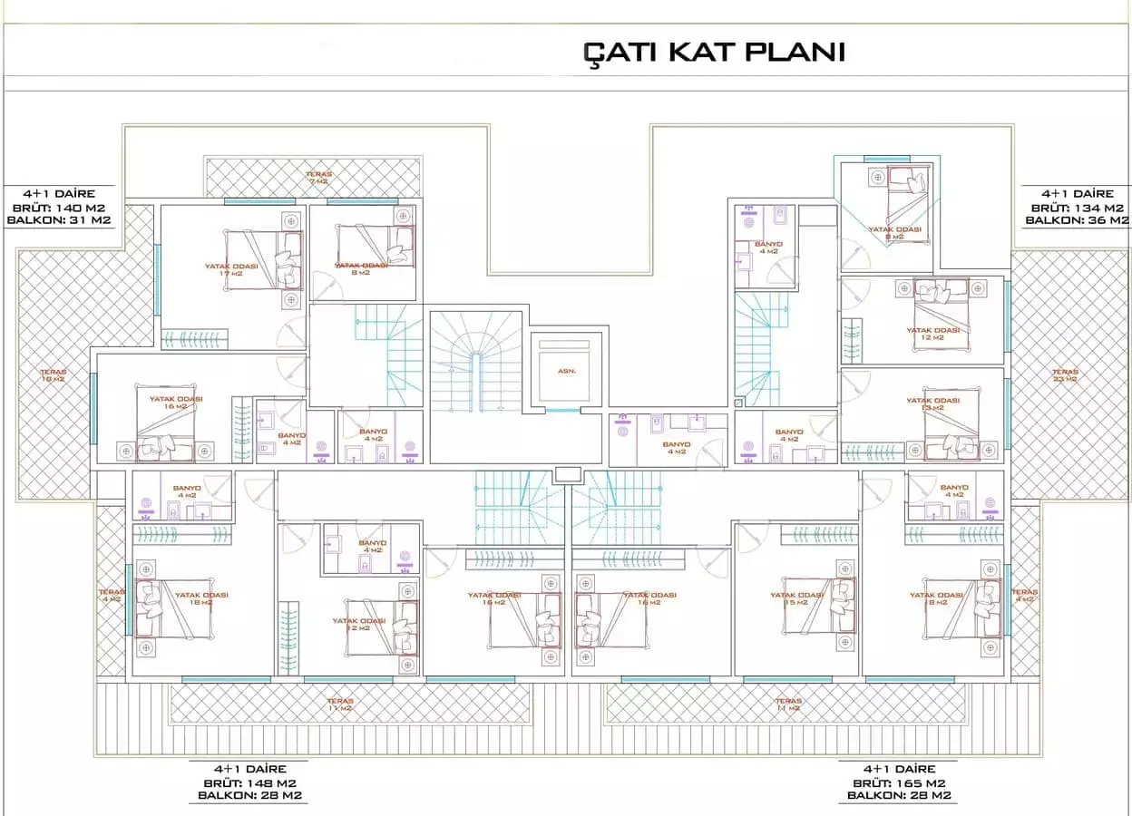 Flat 85m² in Turkey, Konakli. Priced at 143000€ rent photo-7