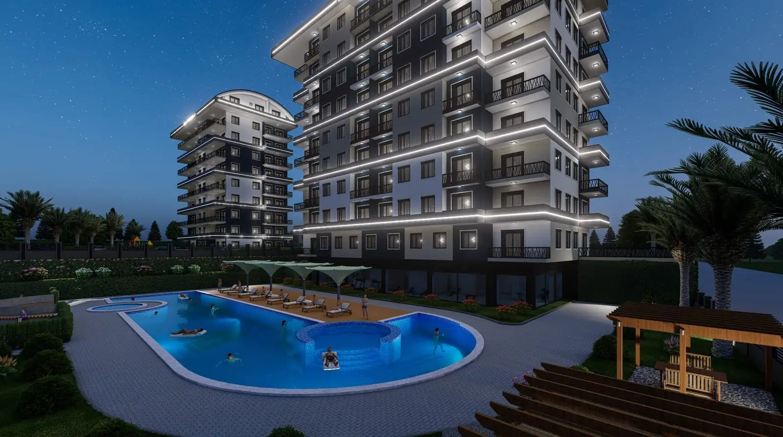 Flat 52m² in Turkey, Konakli. Priced at 99500€ rent photo-6