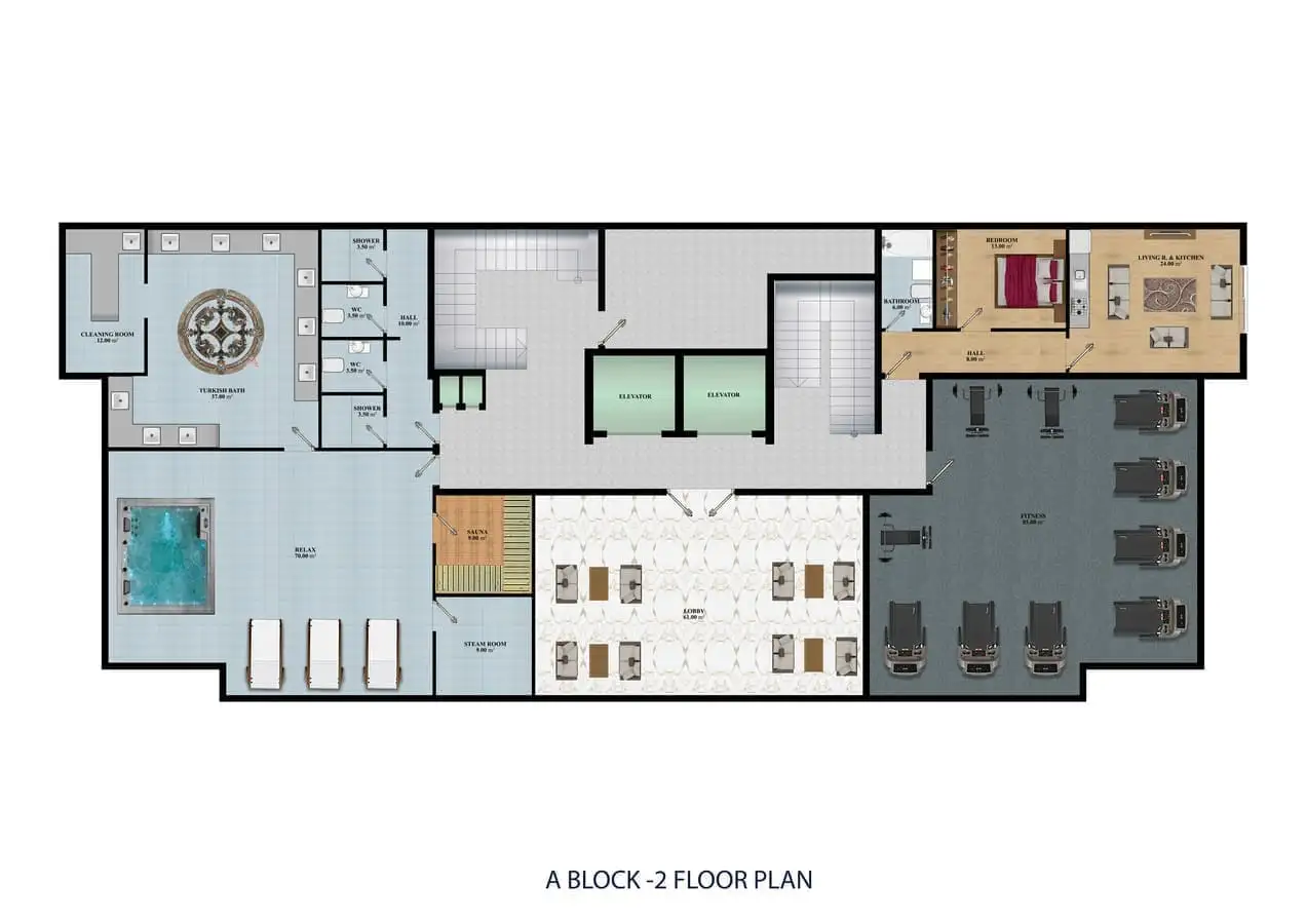 Flat 52m² in Turkey, Konakli. Priced at 99500€ rent photo-19