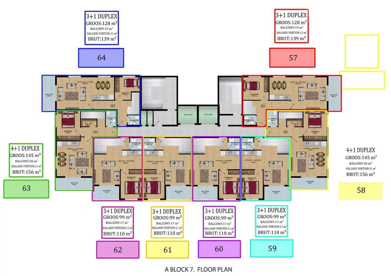 Flat 52m² in Turkey, Konakli. Priced at 99500€ rent photo-21