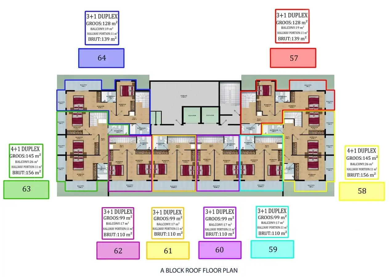 Flat 52m² in Turkey, Konakli. Priced at 99500€ rent photo-22