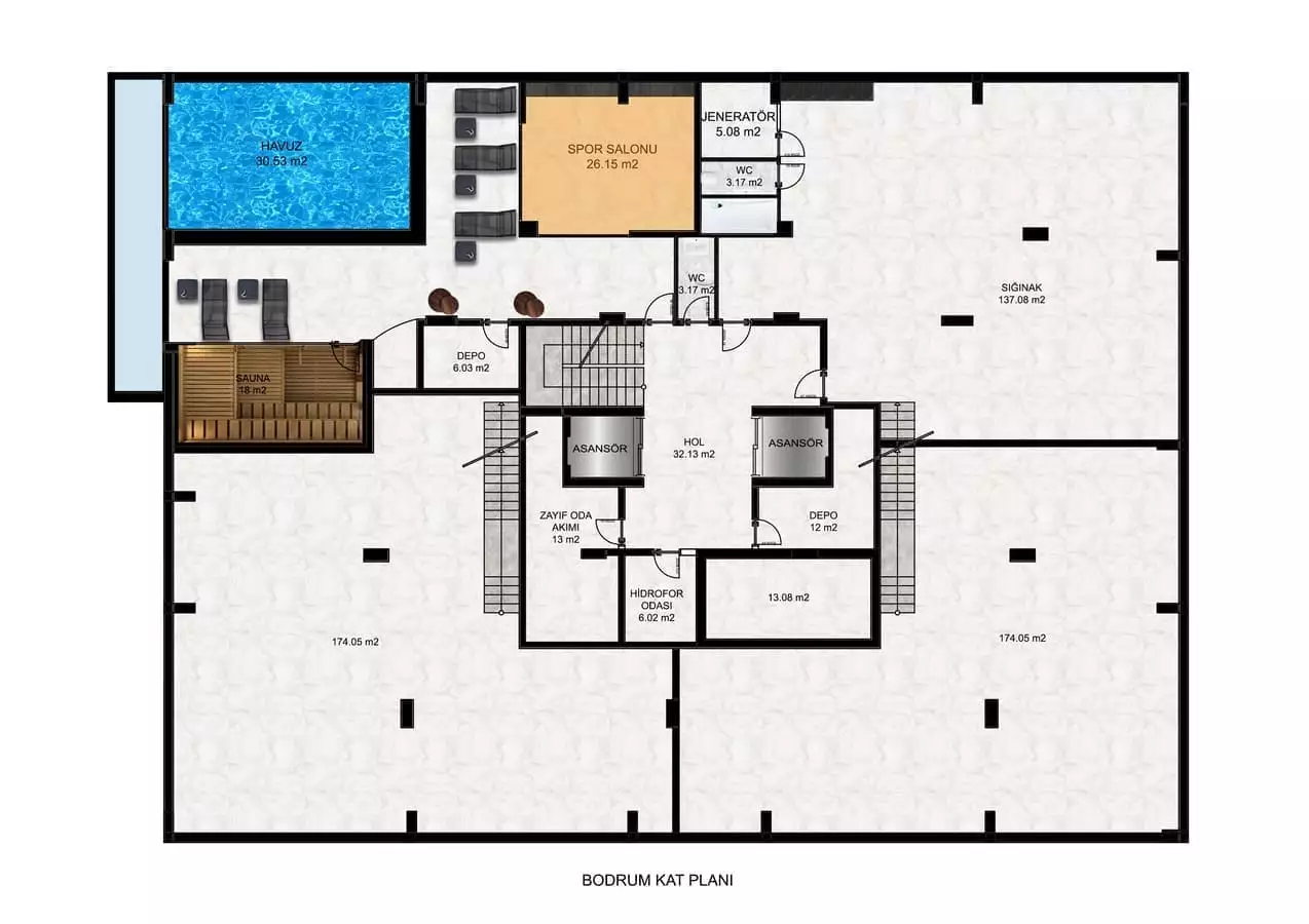 Flat 46m² in Turkey, Gazipasа. Priced at 88000€ rent photo-25