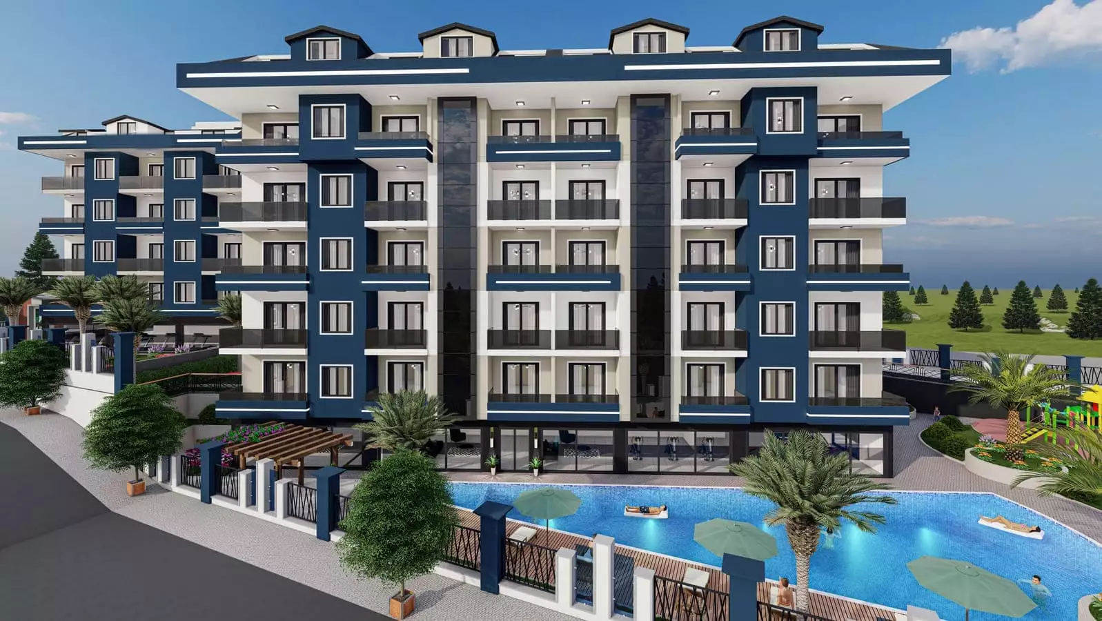 Flat 61m² in Turkey, Kestel. Priced at 109500€ rent photo-2