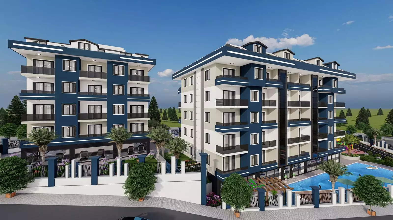 Flat 61m² in Turkey, Kestel. Priced at 109500€ rent photo-3