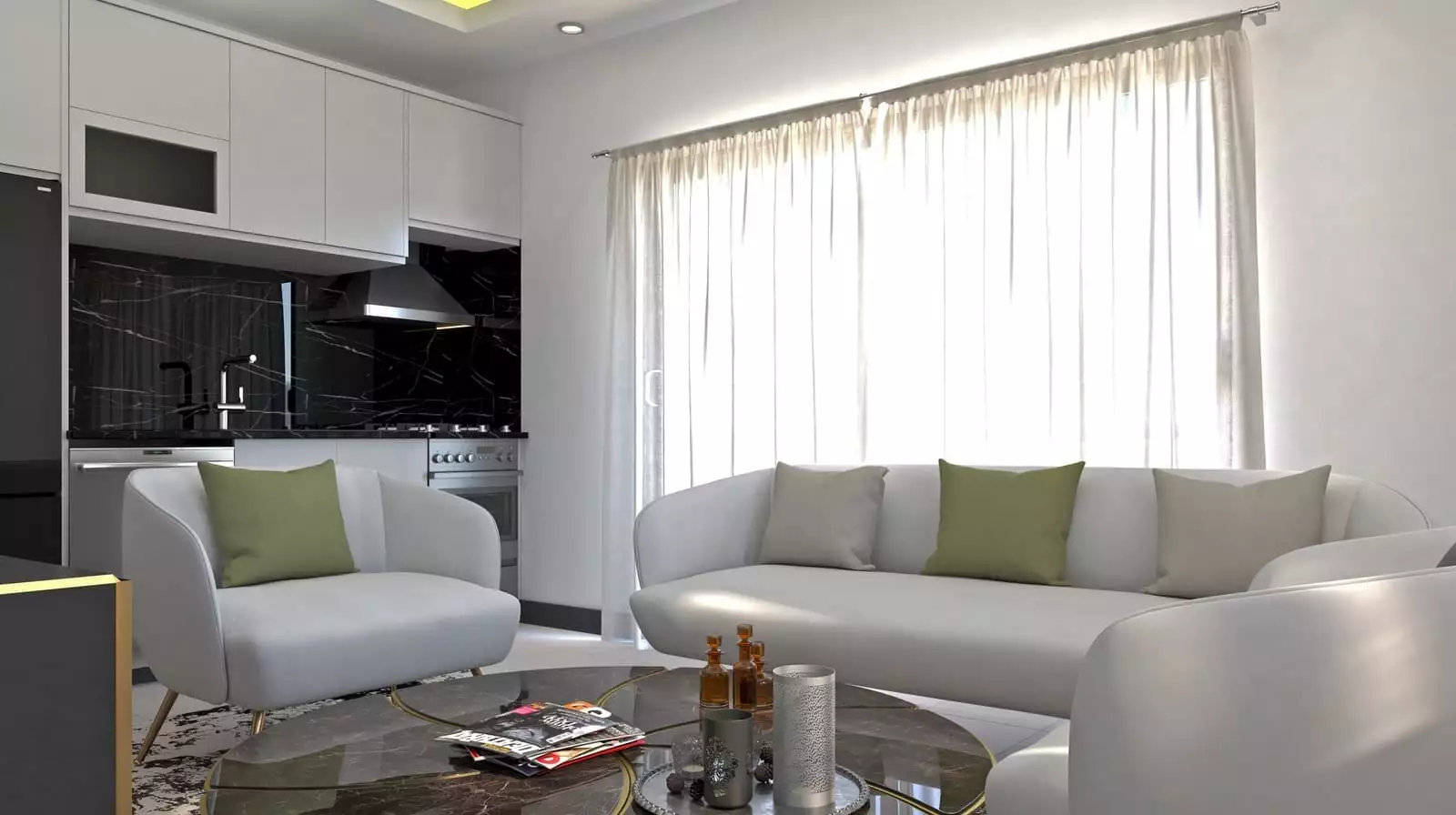 Flat 61m² in Turkey, Kestel. Priced at 109500€ rent photo-13