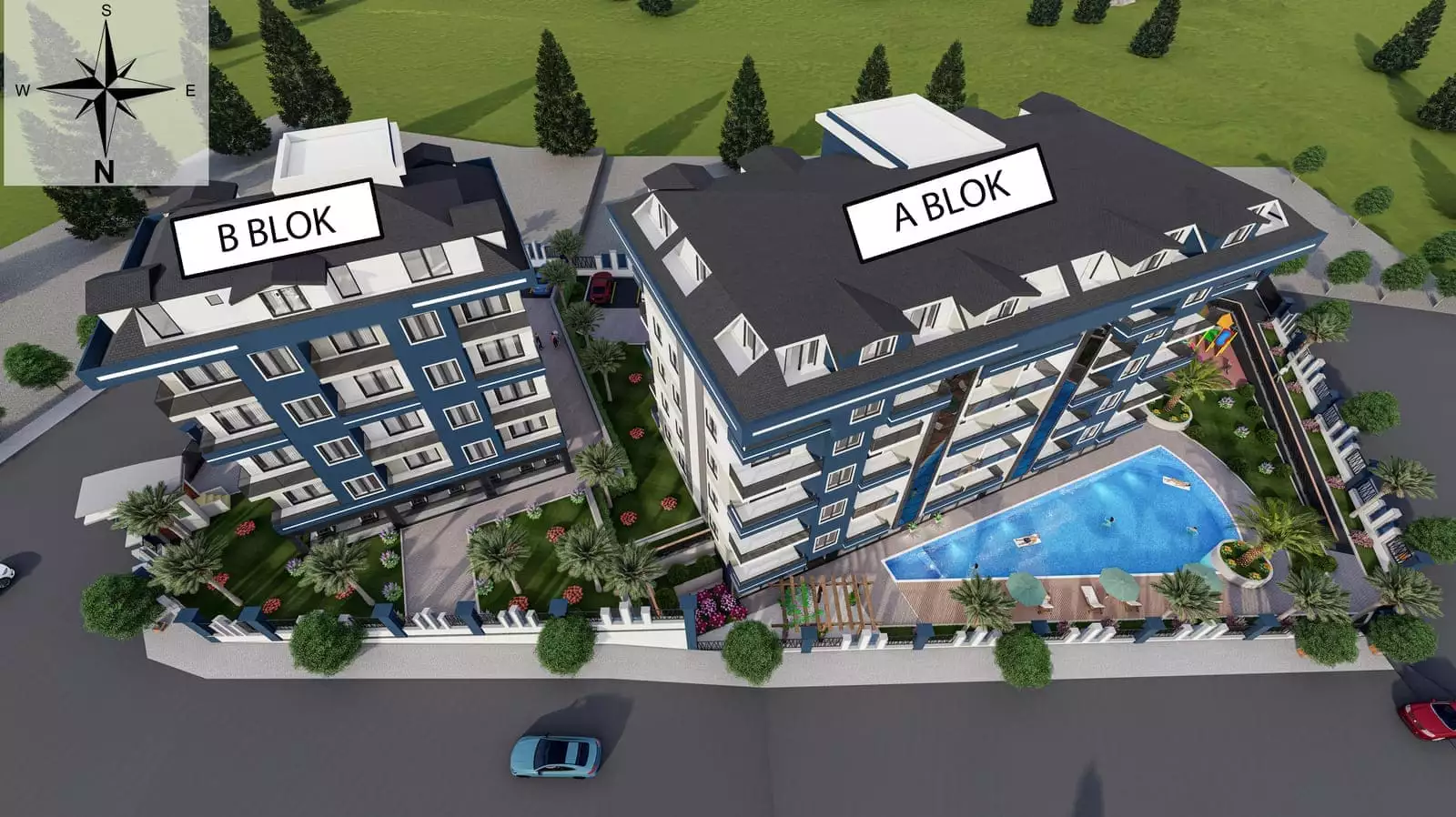 Flat 61m² in Turkey, Kestel. Priced at 109500€ rent photo-16