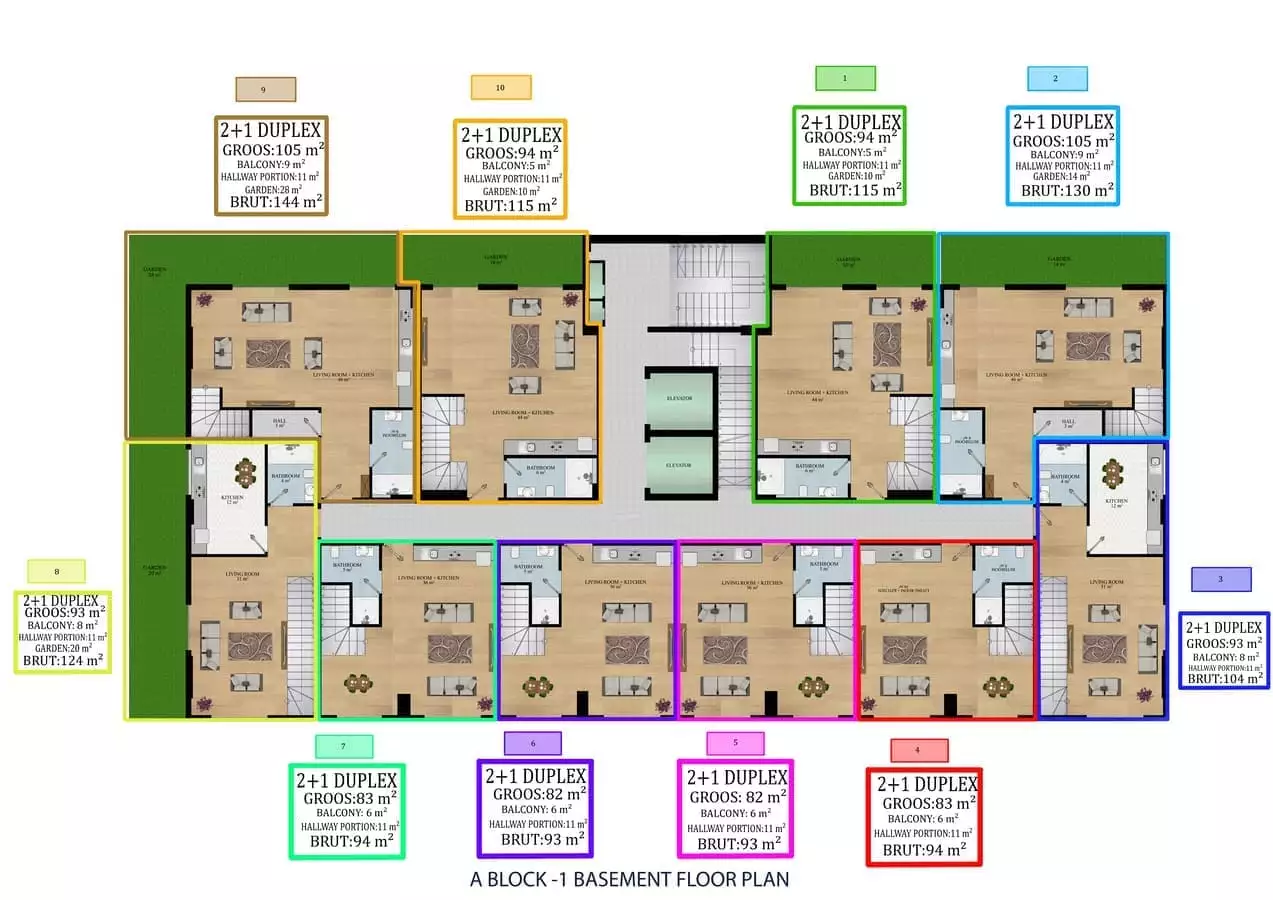 Flat 61m² in Turkey, Kestel. Priced at 109500€ rent photo-17
