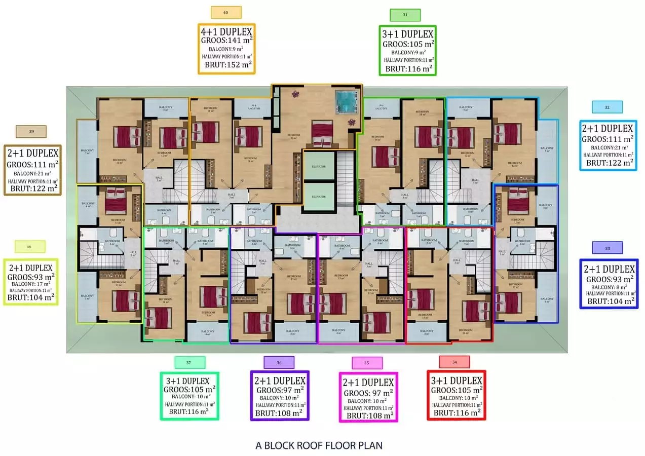 Flat 61m² in Turkey, Kestel. Priced at 109500€ rent photo-21